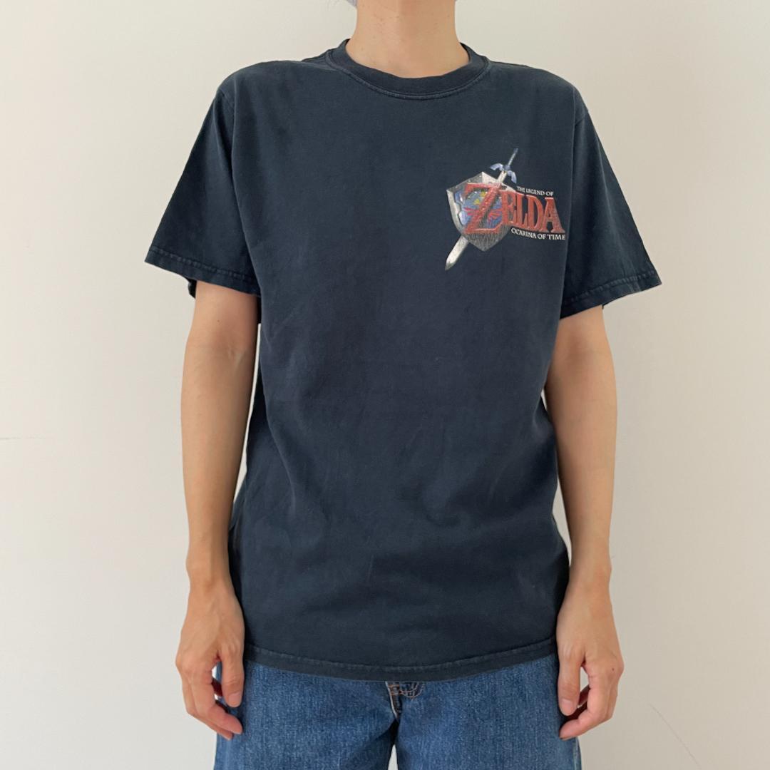 GF510 Nintendo 90s ゲームT Tシャツ ゼルダの伝説 プロモ 