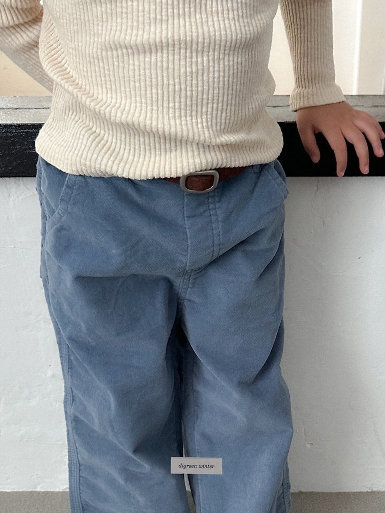 〖取寄〗韓国子供服 / 26winter / Digreen / スエードベルト / キッズ / 冬服 *onesize*