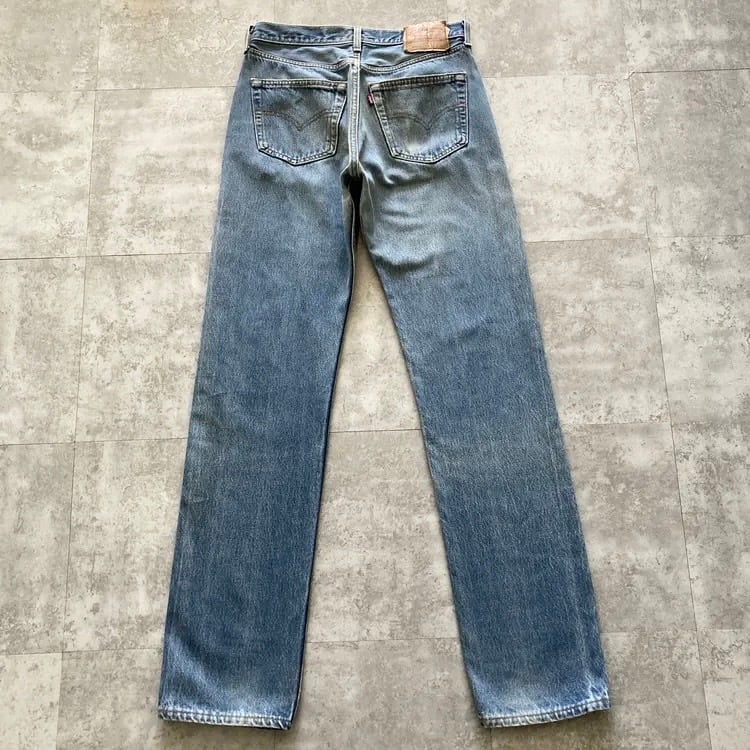 W32 L38】90's US.Levis 501xx リーバイス エルパソ工場(524) ボタン裏
