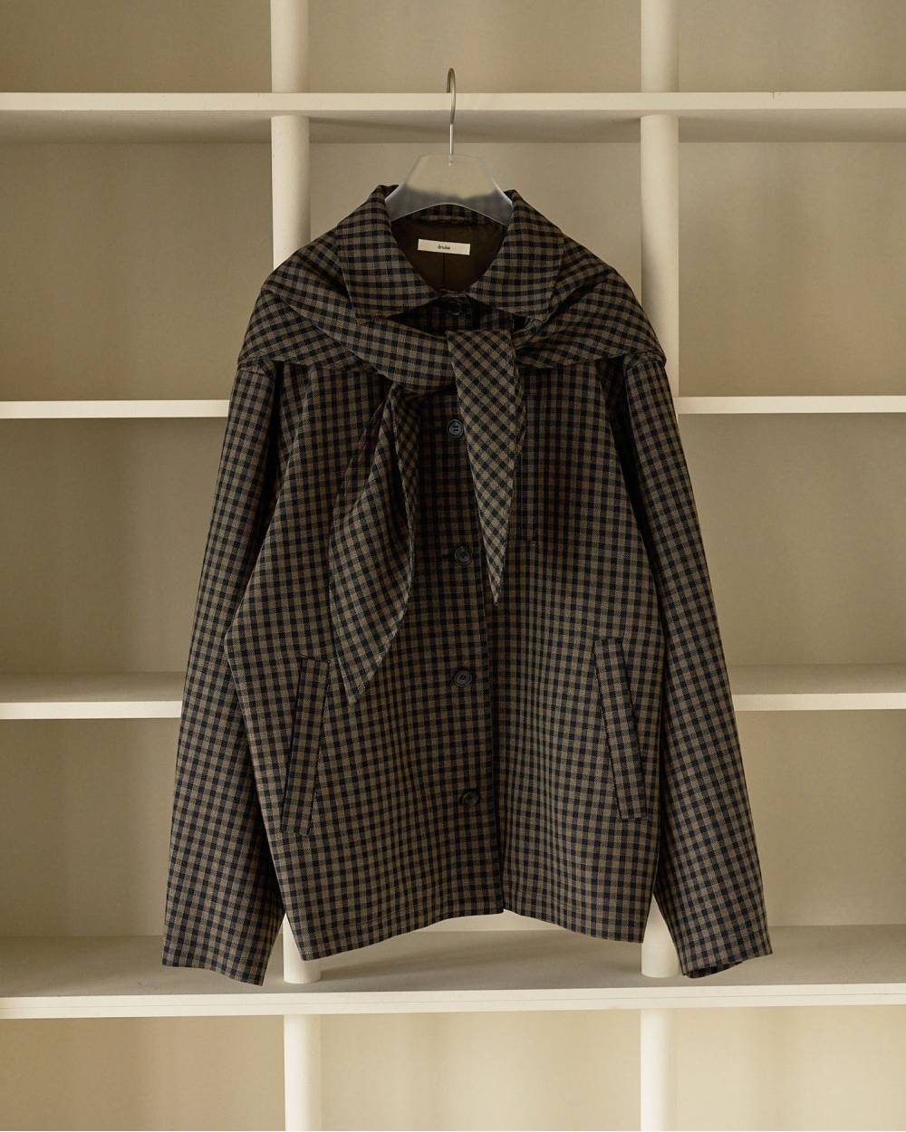 anuke / ànuke / Check Over Jacket&pants anuke(アンヌーク) Check Coverall Jacket | サウスオレンジ｜メンズ