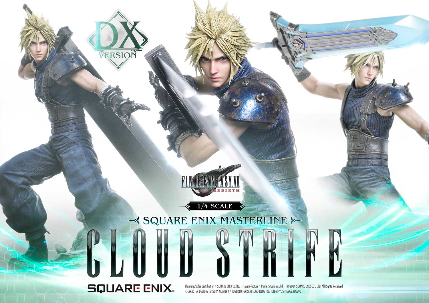 FANTASY VII REBIRTH 1/4 Scale - CLOUD STRIFE Deluxe Ver