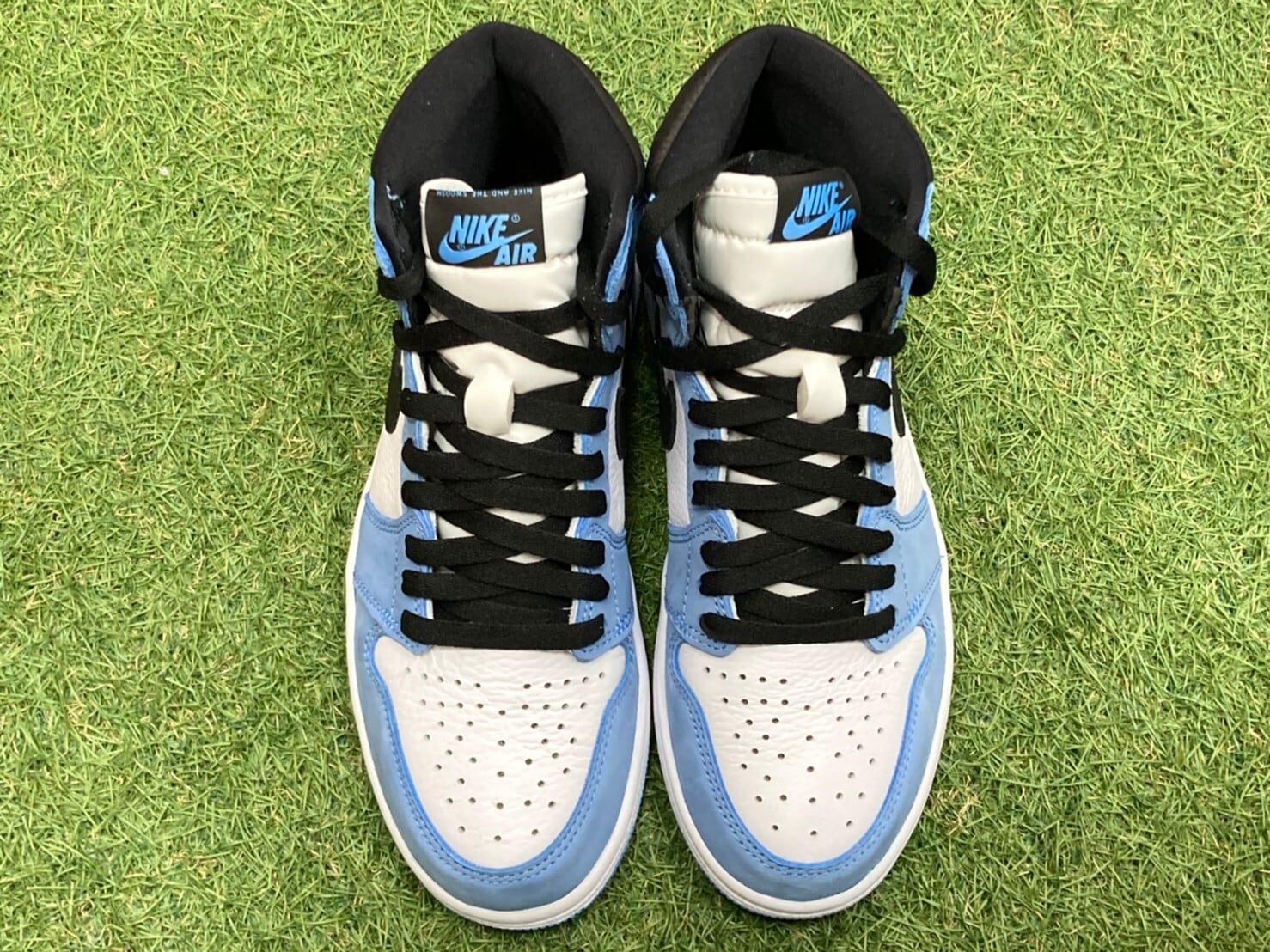 NIKE AIR JORDAN 1 RETRO HIGH OG UNIVERSITY BLUE 25.5cm 555088-134  