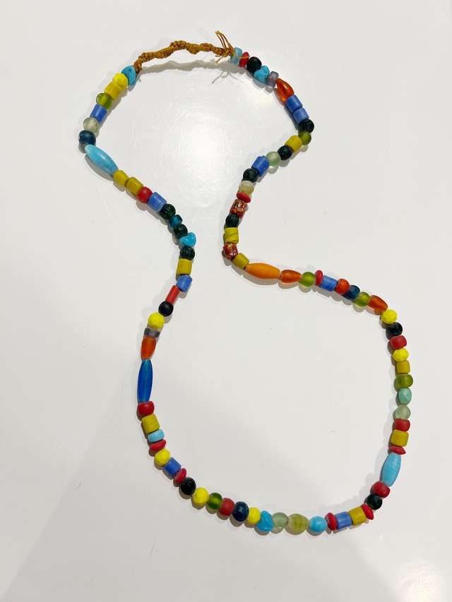 Vintage NAGA glass beads necklace