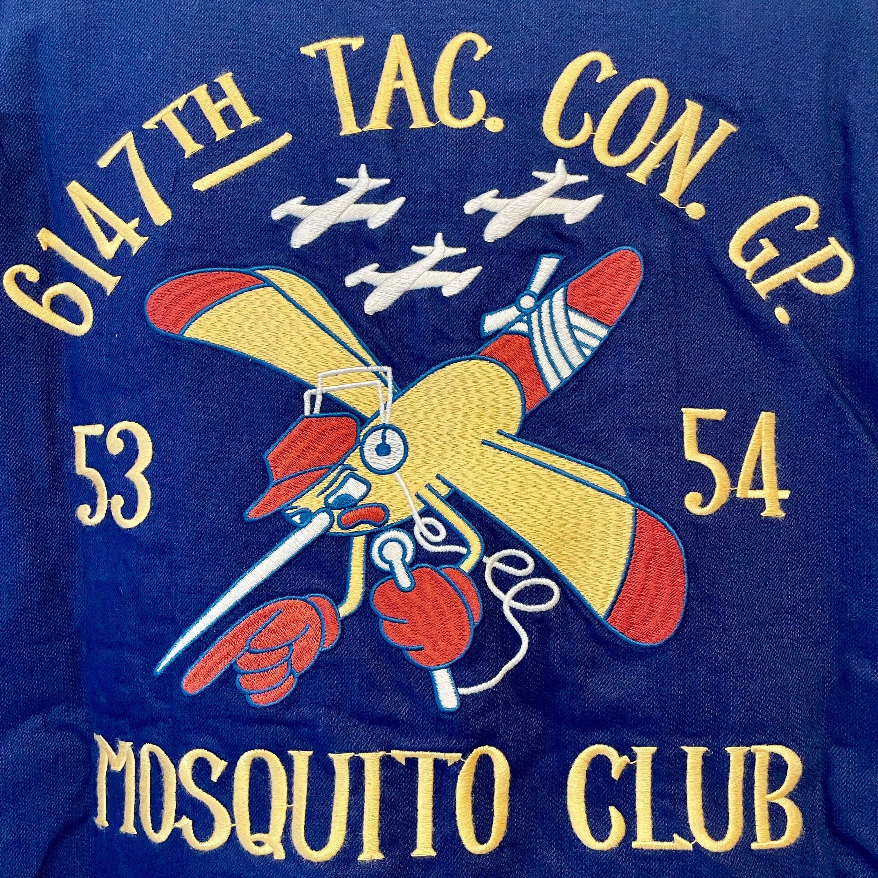 6147th モスキート部隊 U.S. AF スーベニアジャケット 6147th Tactical