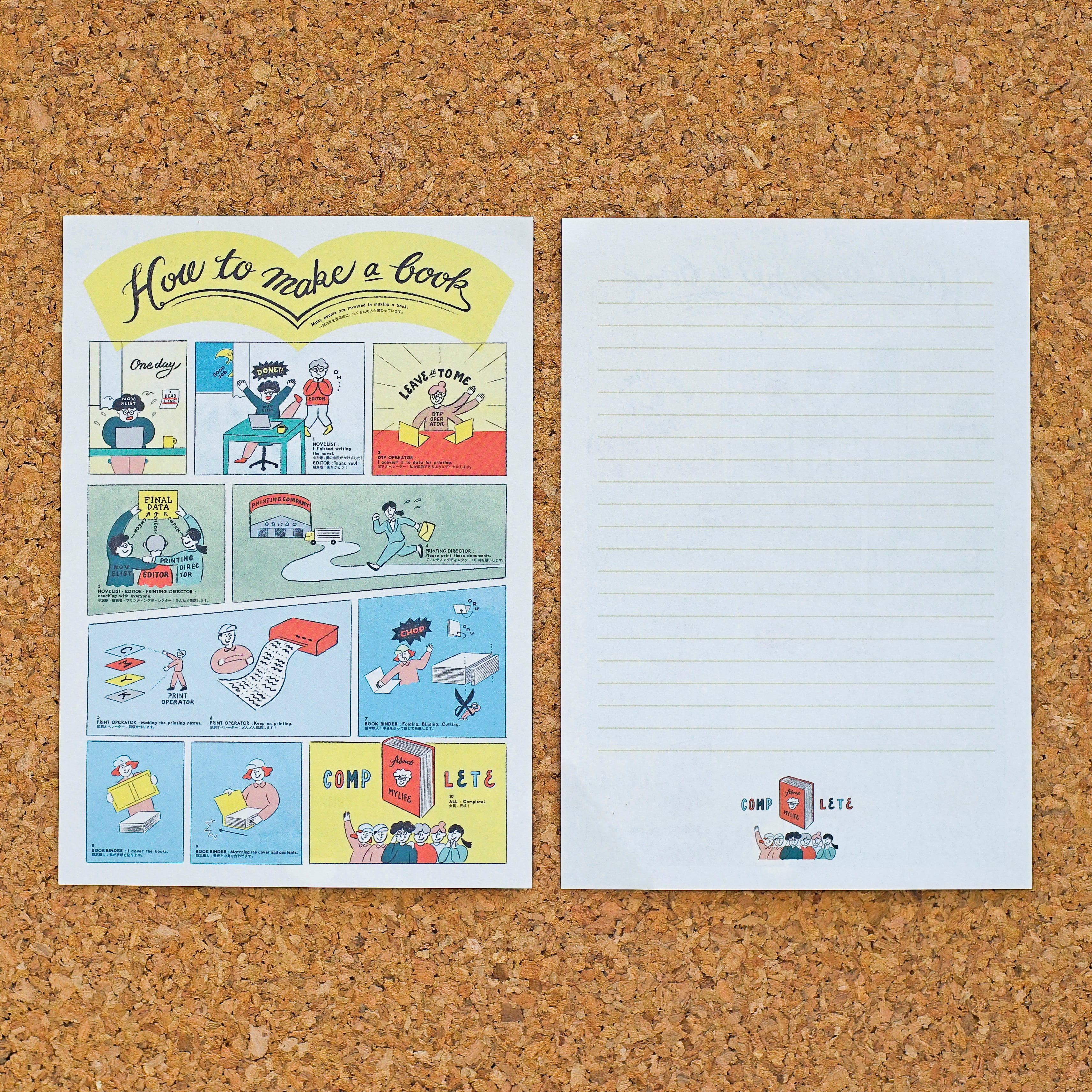 Letter set/レターセット 【Naming of Book parts】 | LIVRO FOFO