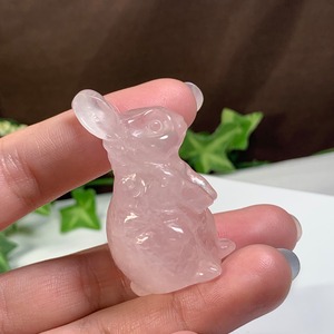 M5.ローズクォーツうさぎ・うさちゃんワールド☆