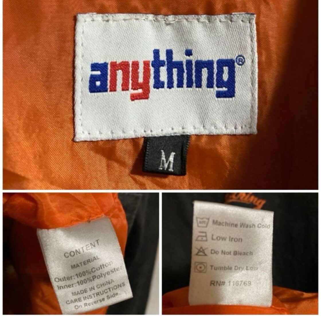 希少00s aNYthing刺繍ロゴブラックデニムコーチジャケットSUPREME | PAY ID