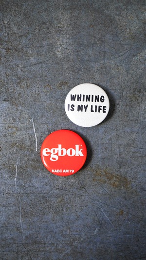 【VINTAGE】U.S. VINTAGE 缶バッジ 2個セット 《ヴィンテージ》