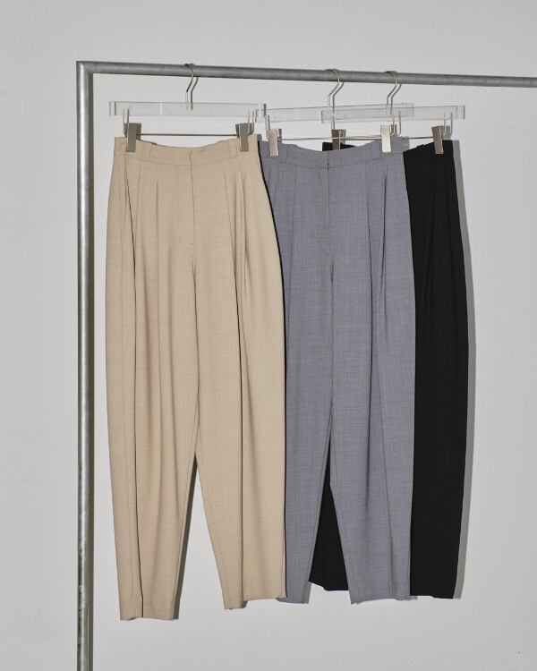 TODAYFUL トゥデイフル / Highwaist Tuck Trousers ハイウェストタック