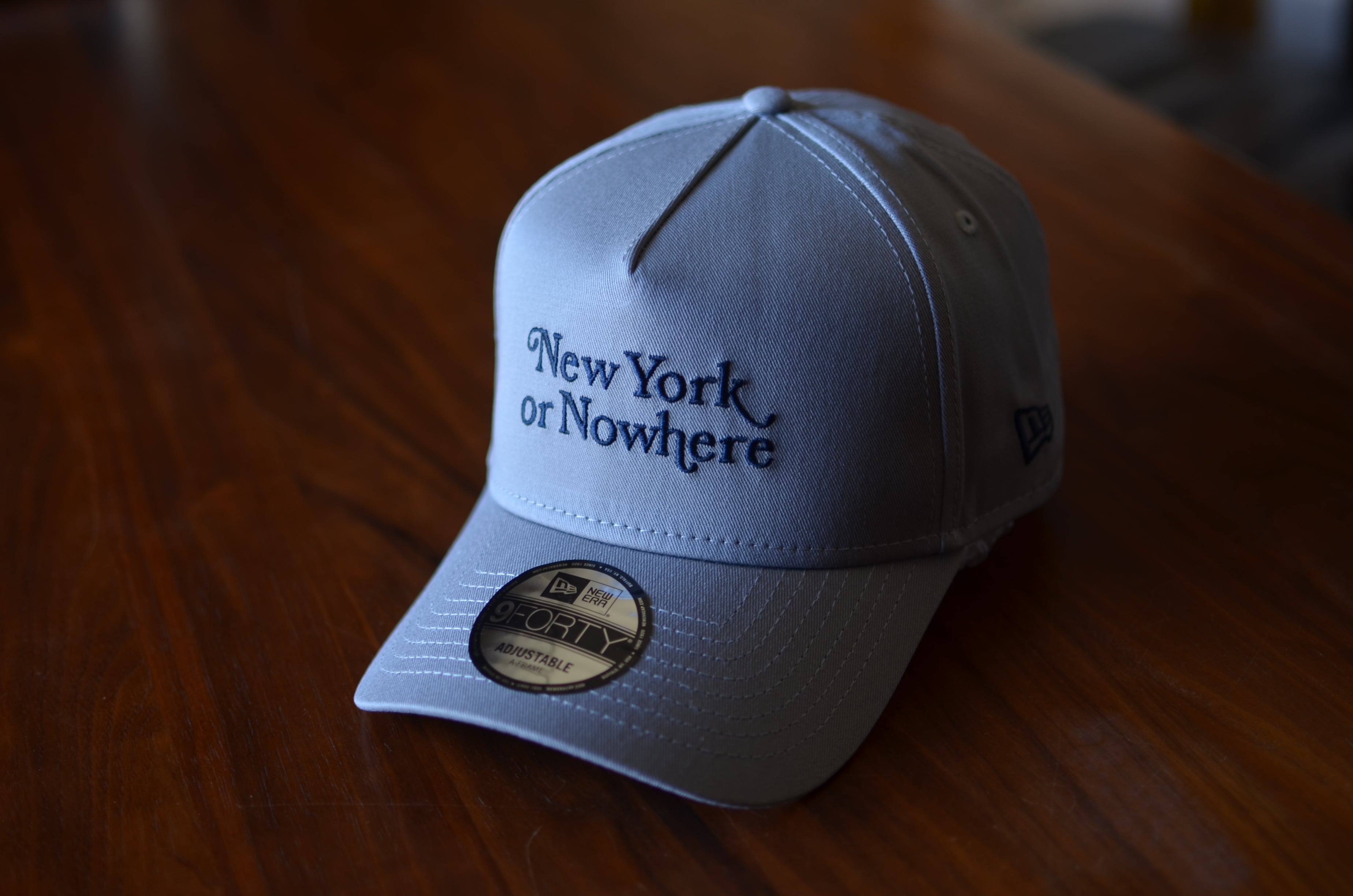 New Yorkor Nowhere CAP (gray) プレゼント付き