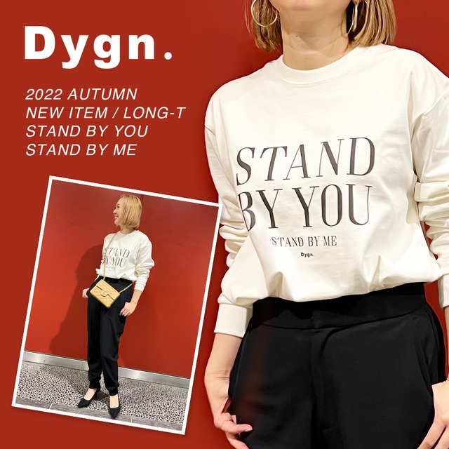 ＜予約受注生産＞Dygn. オーガニックコットン Long Tshirts
