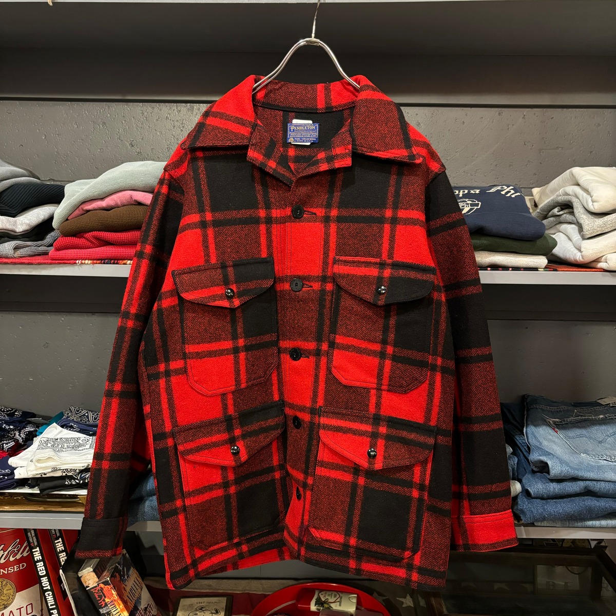 70s PENDLETON Mackinaw Wool Jacket USA製 | VOSTOK