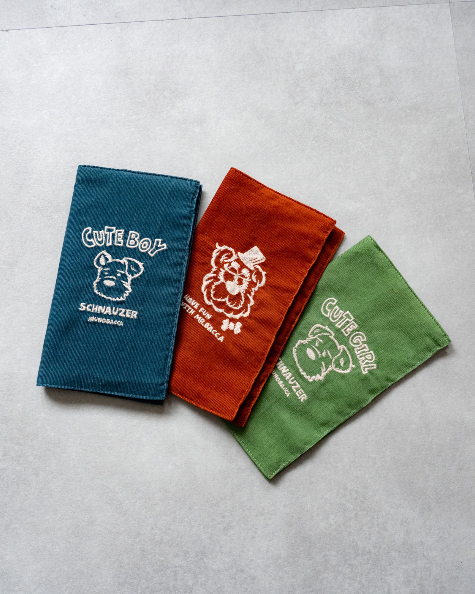 【名入れ可】名刺ファイル「MR.BACCA」刺繍|inunobacca