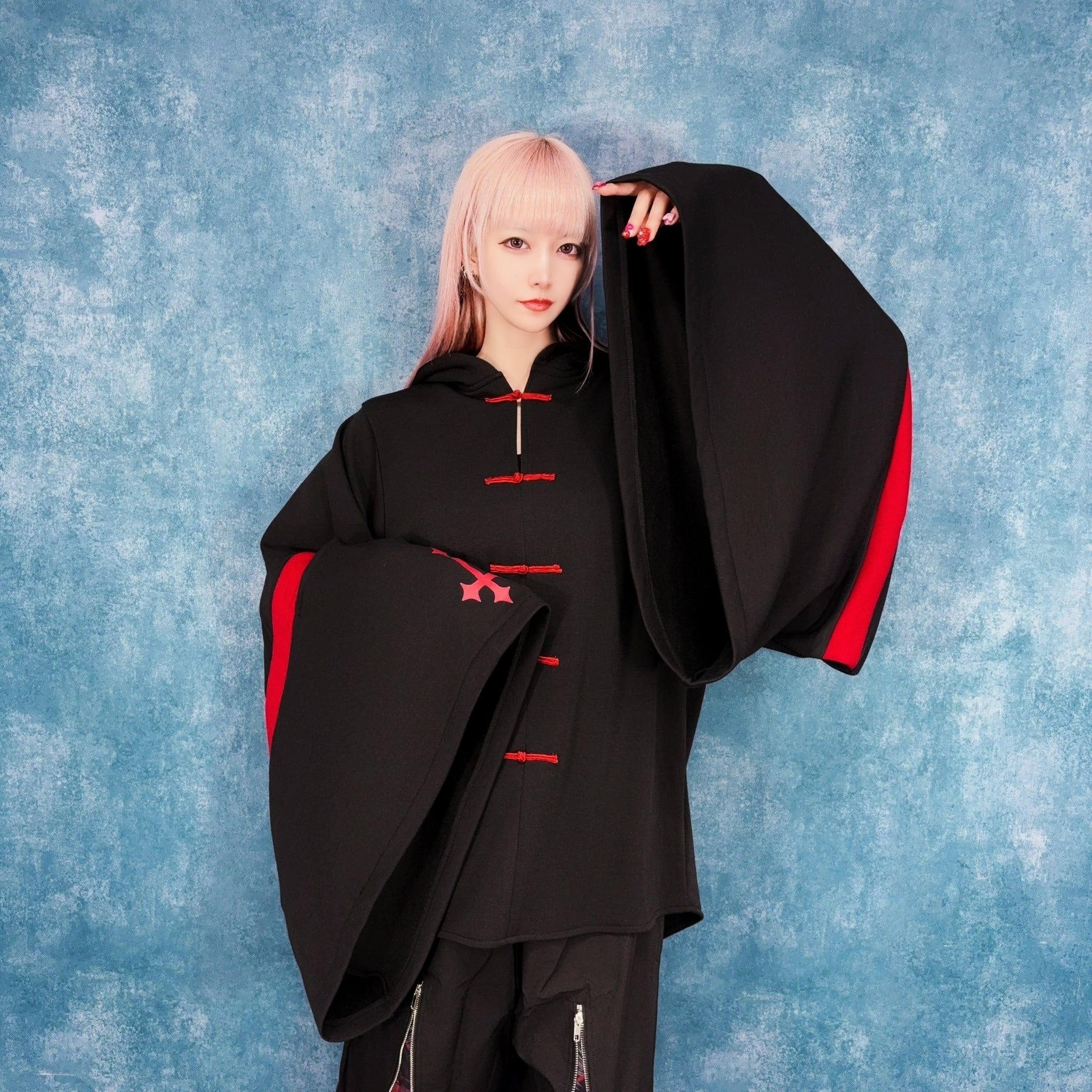 高品質 CHINA GOTHIC 着物風袖 HOODIE | NIER CLOTHING