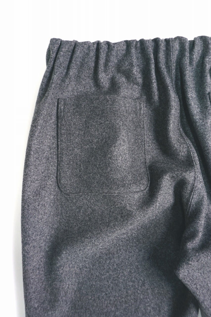 Felted Melton Easy Trousers