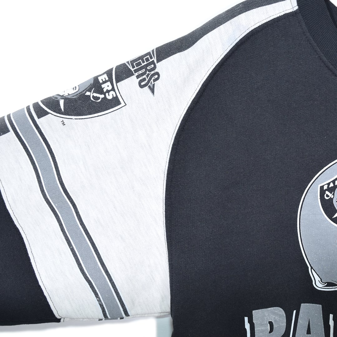 90s NFL レイダース USA製 ヴィンテージ スウェット アメフト