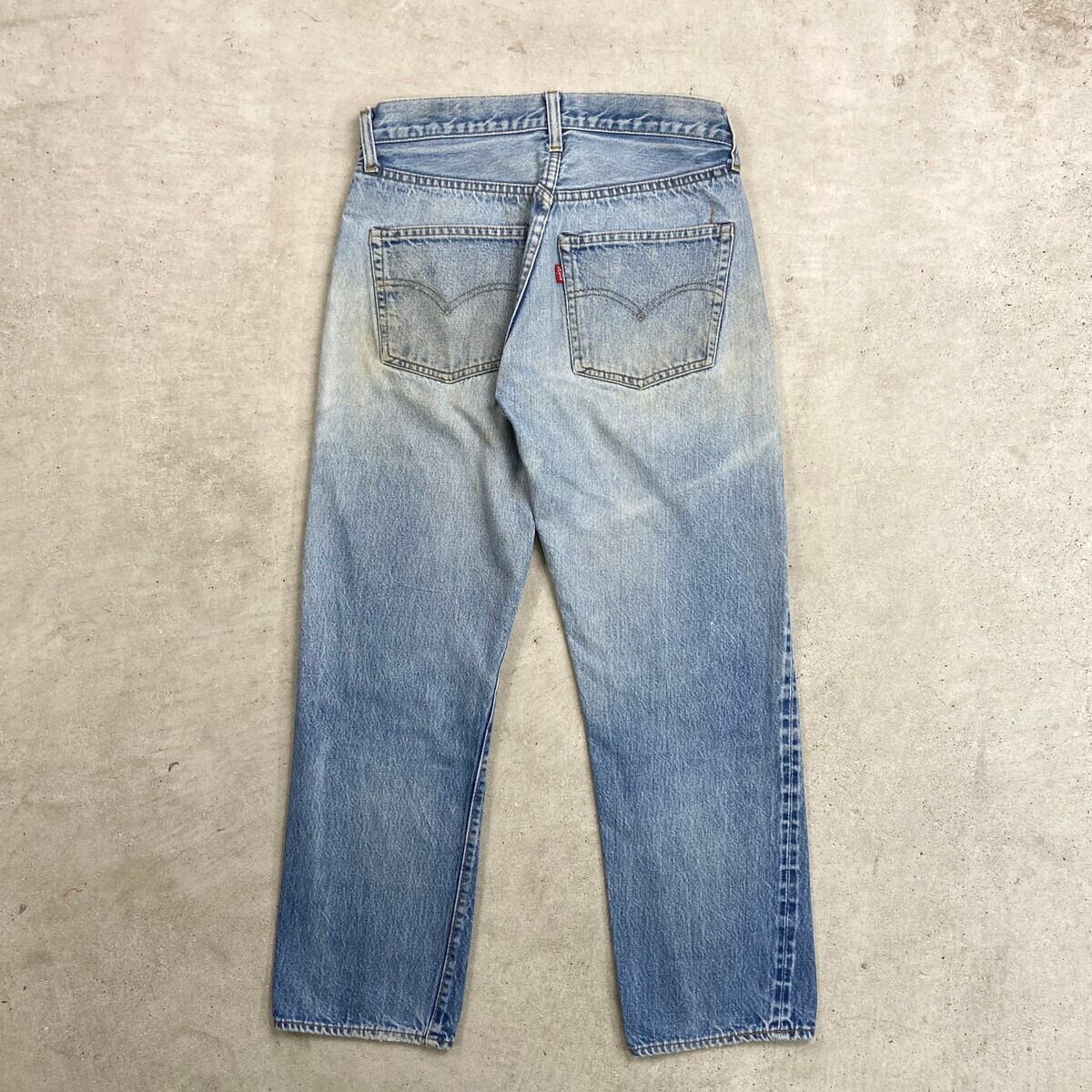 80年代 USA製 Levi's リーバイス 501 66後期 ストレート デニム 80年代 USA製 Levi's リーバイス 501 66後期 ストレート デニム