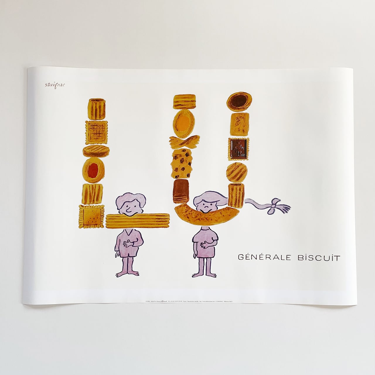 レイモンド・サヴィニャック 「LU」GÉNÉRALE BISCUIT フランス