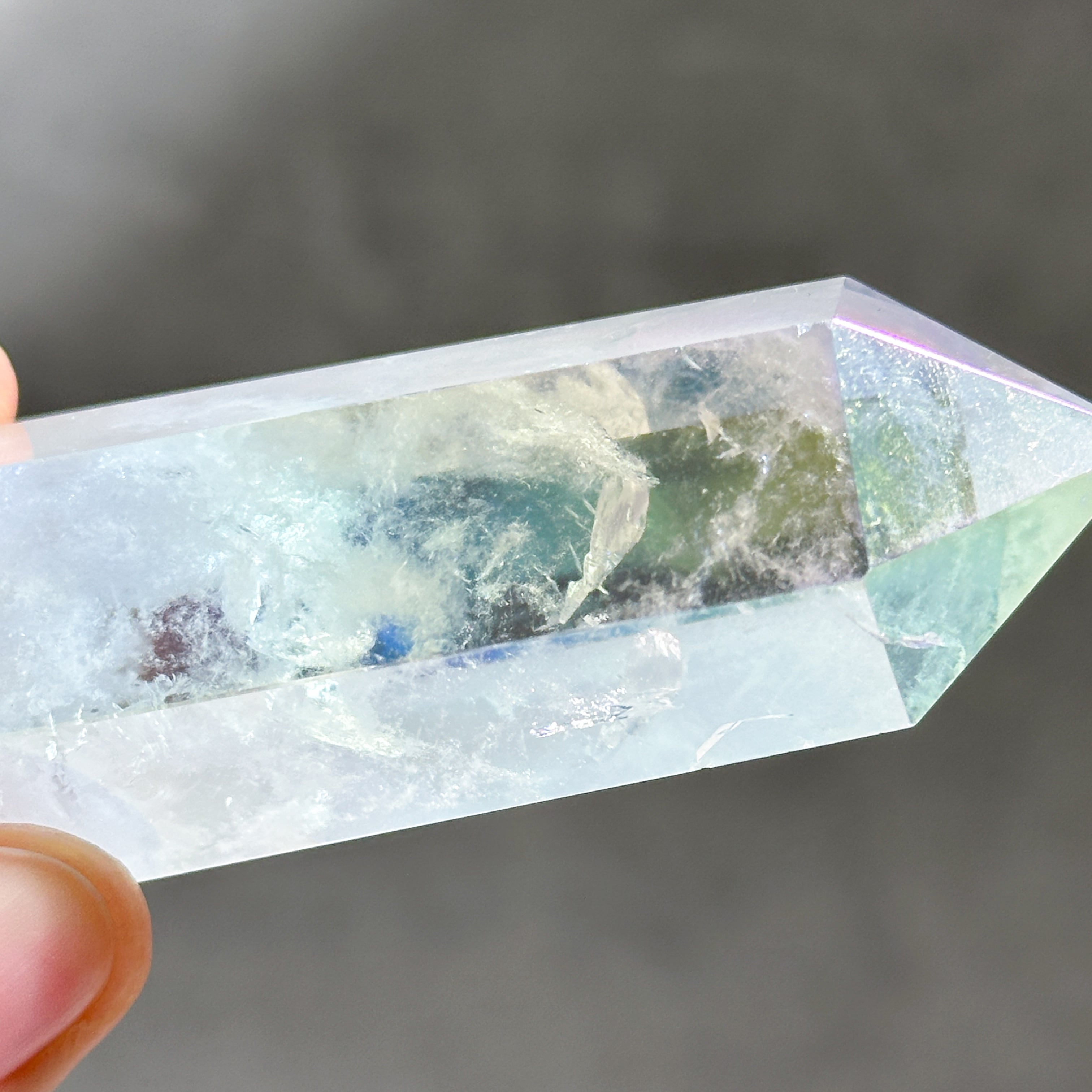 透明感◎エンジェルオーラクォーツ タワー84◇ Angel Aura Quartz