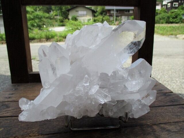 【送料無料】【高品質】ブラジル産水晶クラスター  no.2