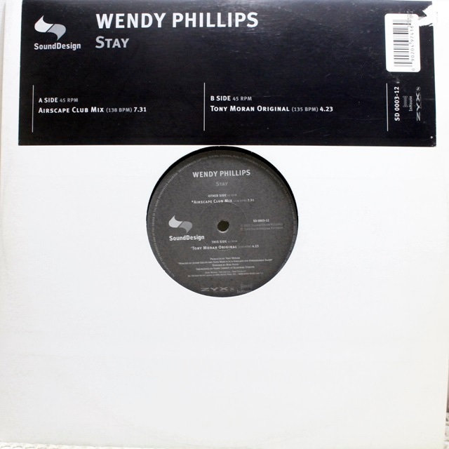 Wendy Phillips / Stay [SD 0003-12] - メイン画像