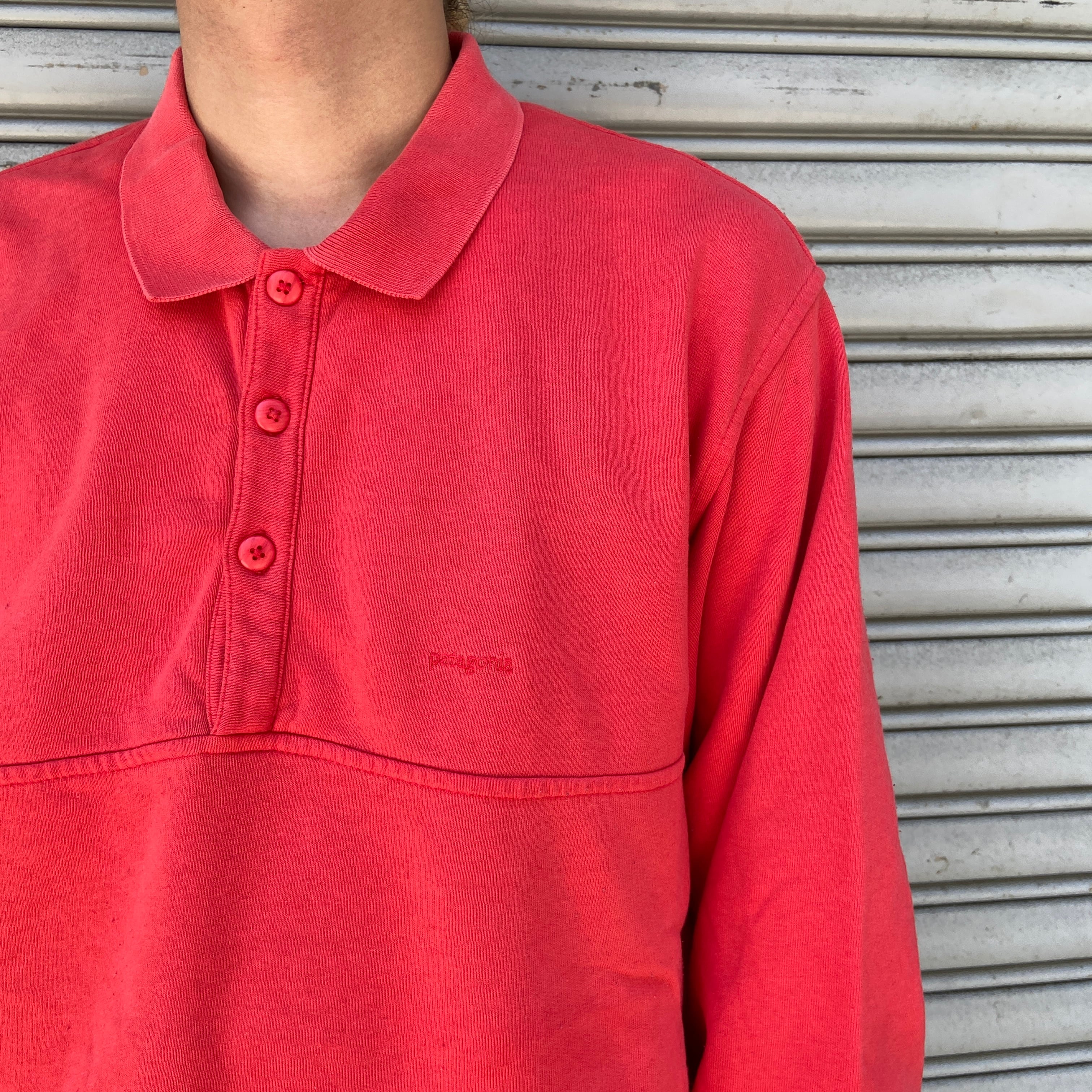 80s90s patagonia 香港製 ポロスウェット XL パタゴニア | 古着屋 Uan