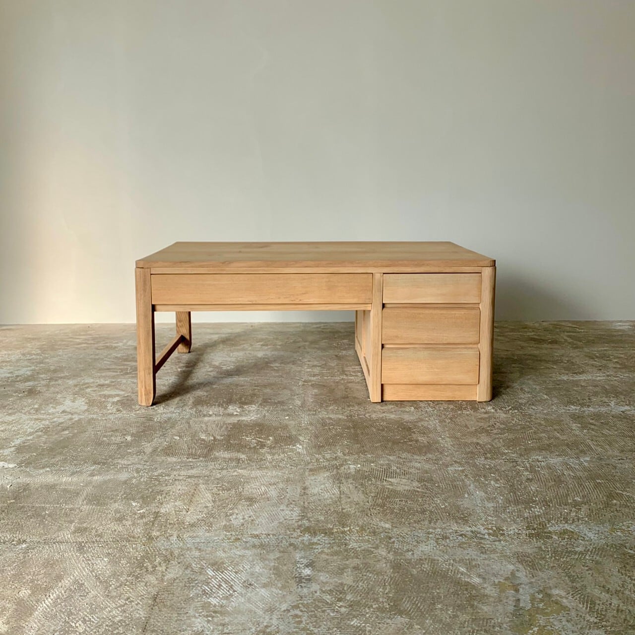 文机　ローテーブル　古家具　0609