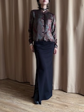 MADE IN JAPAN paisley china button shirt-5271-6