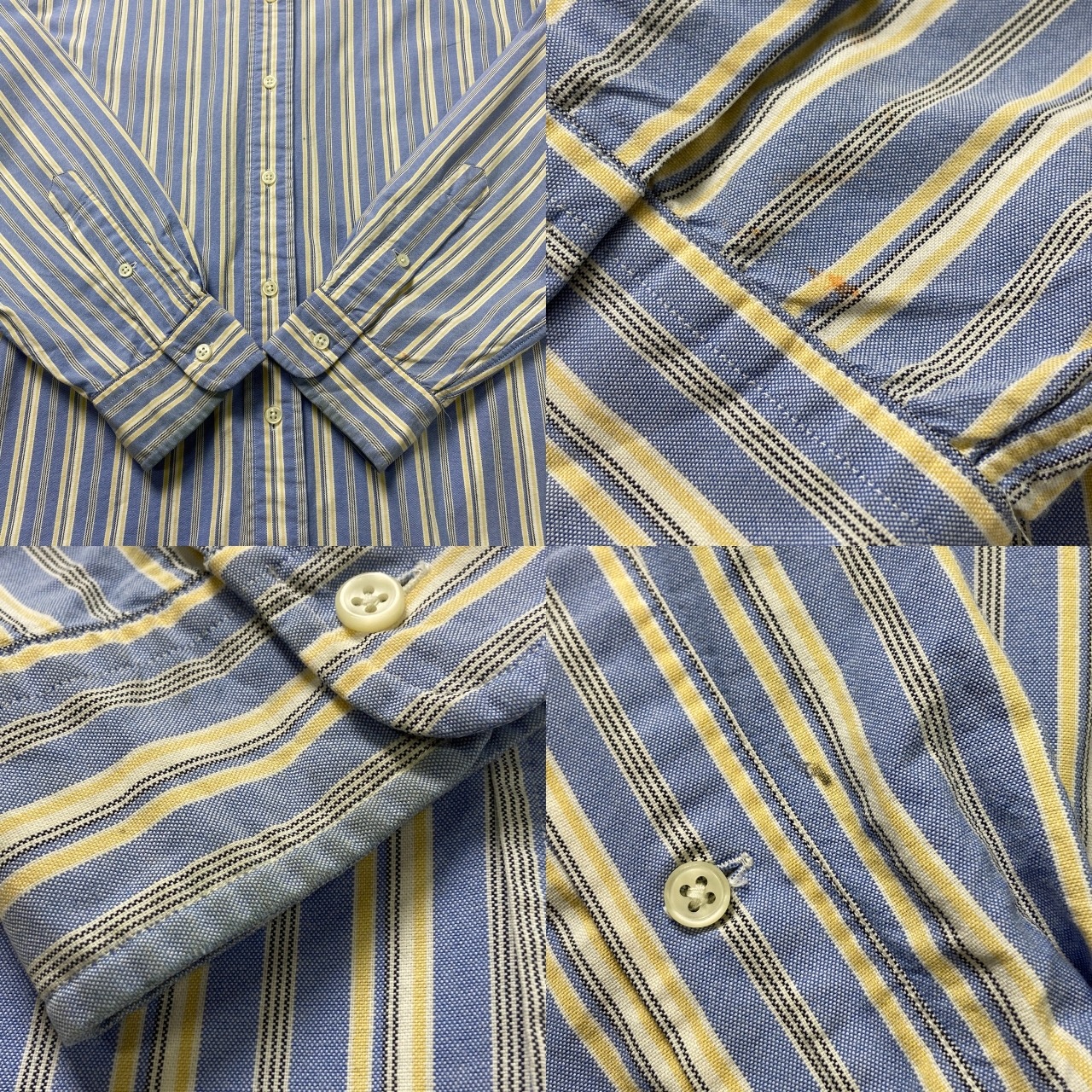 Ralph Lauren ラルフローレン CLASSIC FIT ストライプシャツ メンズL 