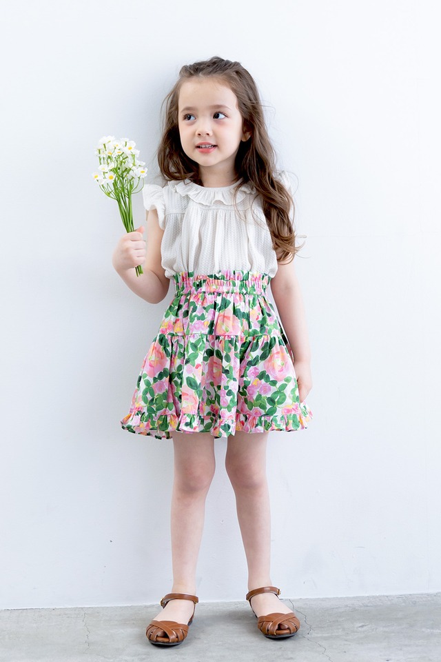 YUKATA mini dress〈pink〉