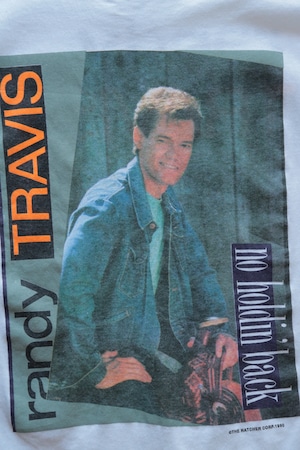 Vintage 1990 Randy Travis tour t shirt
