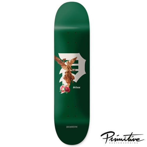 PRIMITIVE SILVAS VICTORY GREEN DECK デッキ スケートボード