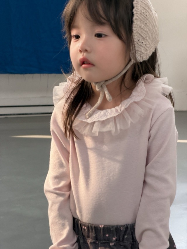 aiai［取寄］lace frill neck tee 26autumn