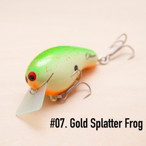 BRISKY LURES / Oliver / #07. Gold Splatter Frog