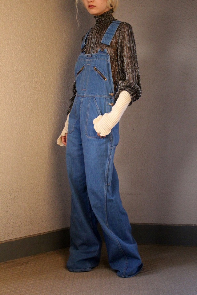 70s denim overall