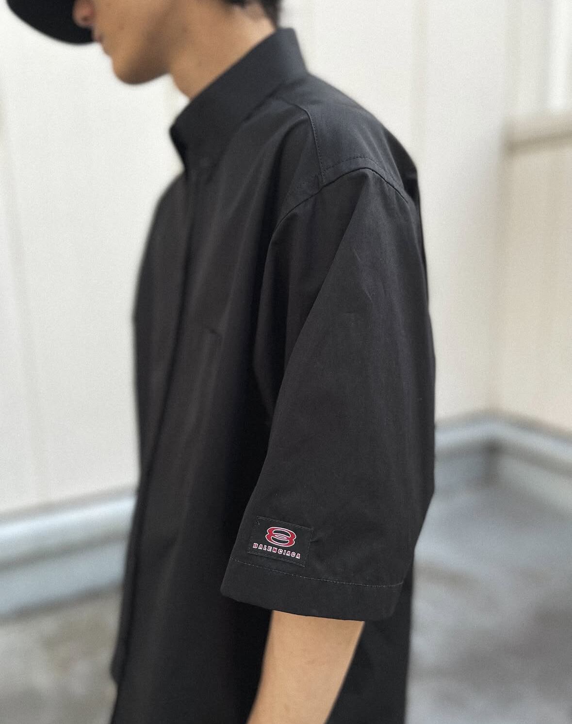 BALENCIAGA】S/S Large Fit Shirt | AYIN