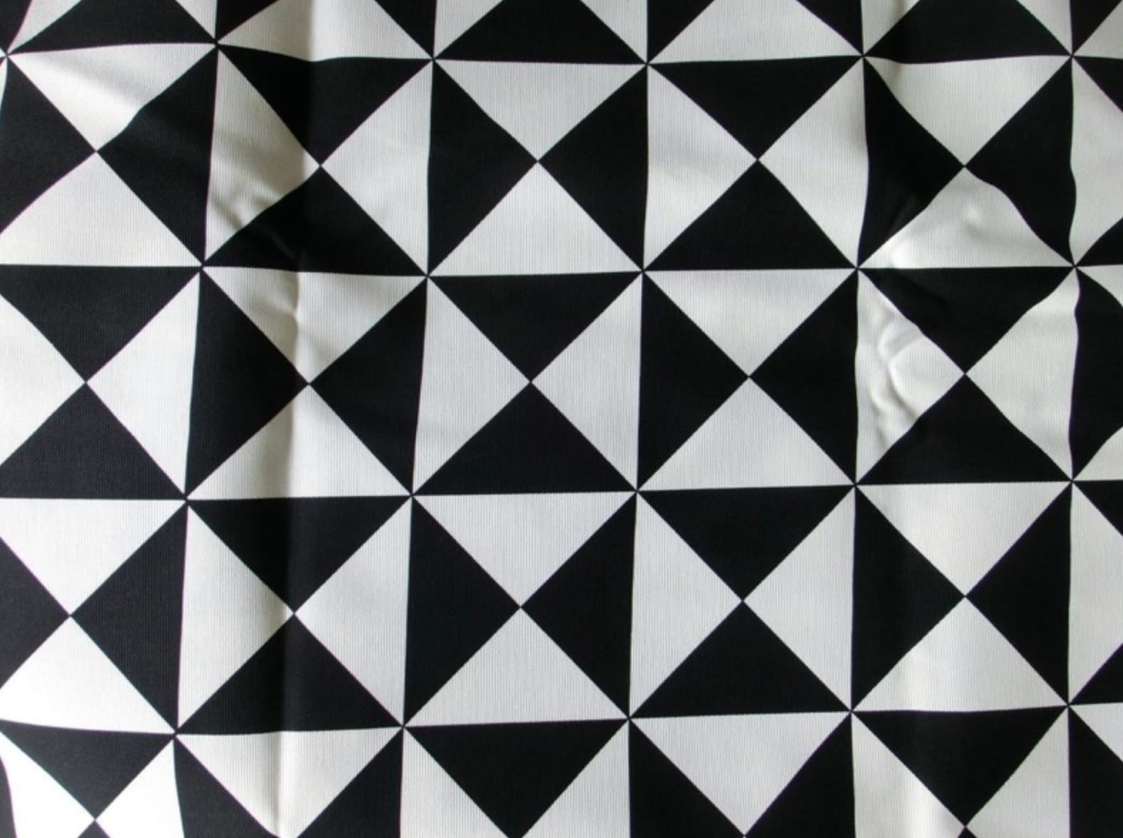 【はぎれ】marimekko canvas マリメッコ キャンバス生地 幾何学模様 Bクラス