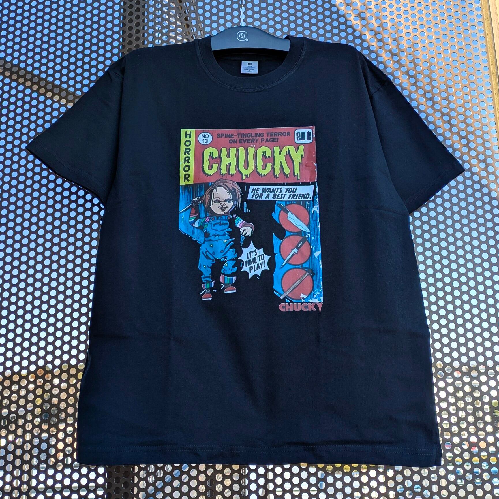 【チャッキー（Chucky）「チャイルド・プレイ」】映画Tシャツ / Tシャツ〚アメリカン雑貨 アメトイ〛