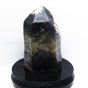 5.5Kg モリオン 黒水晶 原石 台座付属  191-363