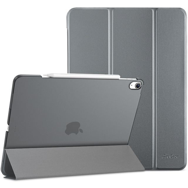 ProCase iPad Air 13インチ ケース M4/M3/M2用 ケース カバー - グレー