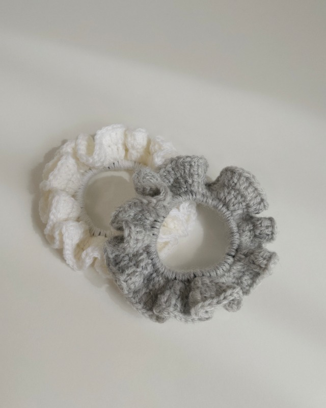 [3 colors] frill chouchou