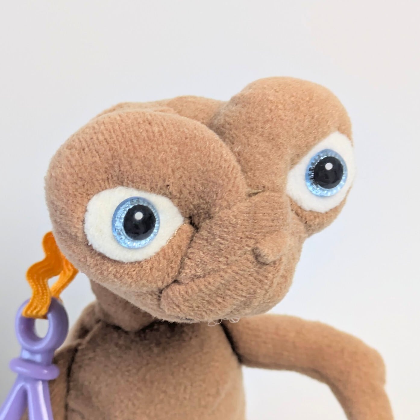 ☆DEADSTOCK / VINTAGE 90'☆【 E.T. ぬいぐるみキーホルダー 】US Limited / e.t. 単品(1個) 〚アメリカン雑貨 アメトイ〛