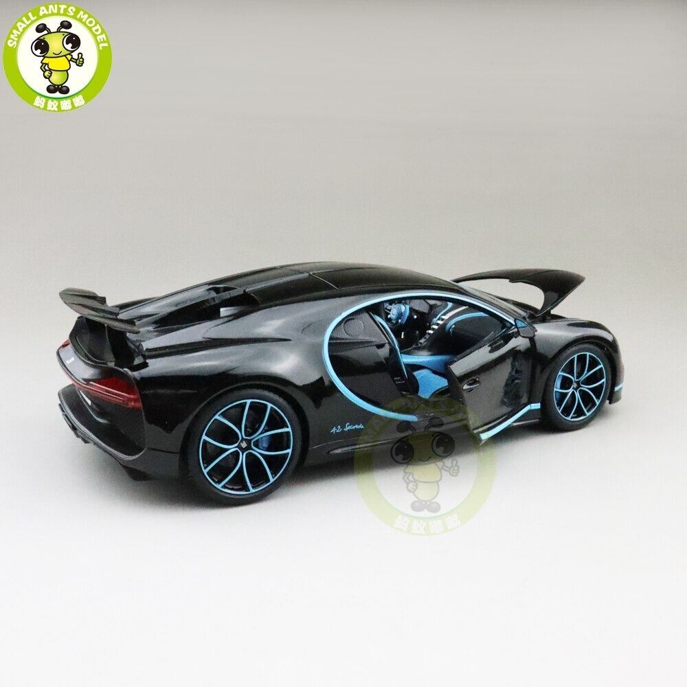 1/18 ブガッティ シロン Bugatti Chiron Bburago 11040 黒 ブラック 青