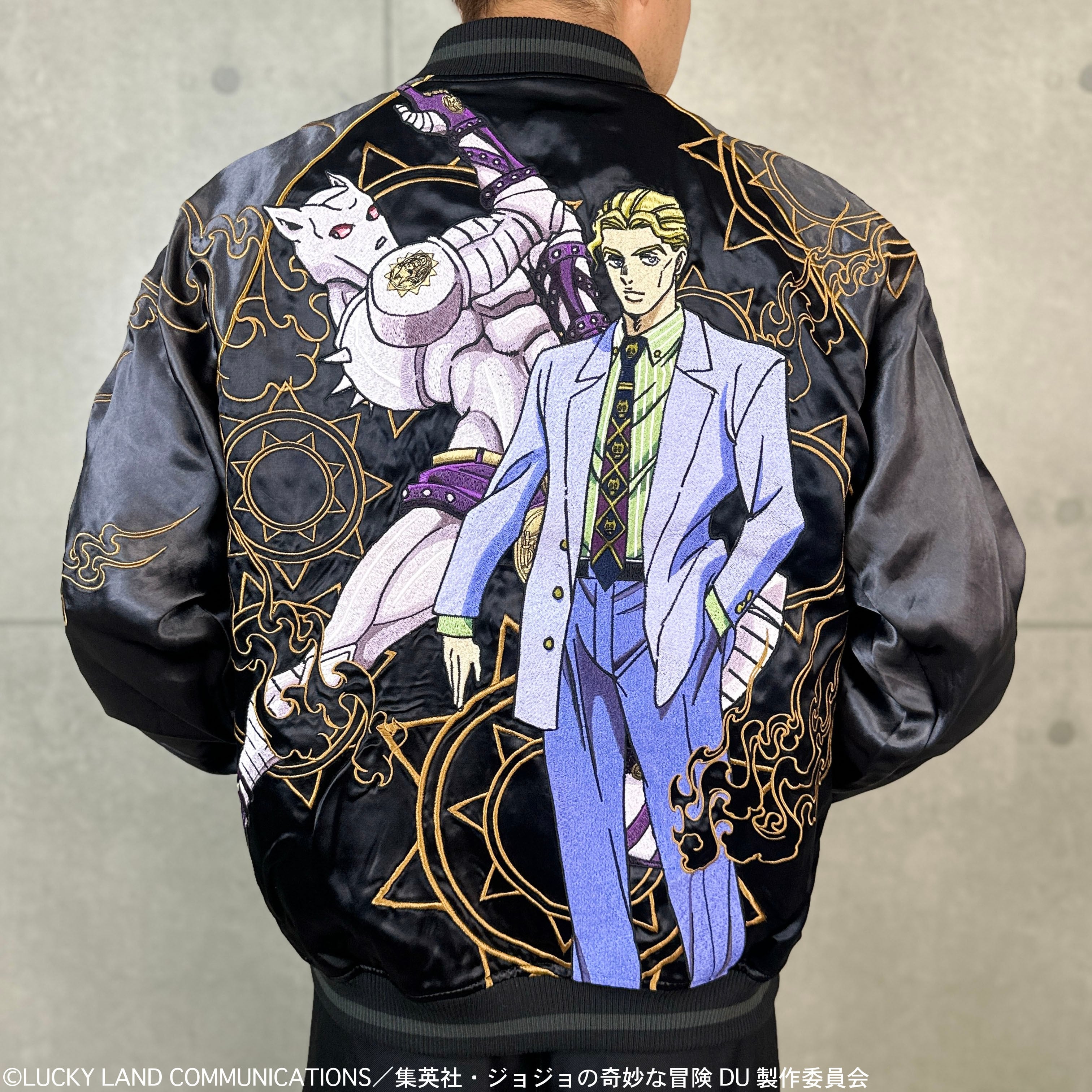 ジョジョ スカジャン 吉良吉影 スカジャン 「JOJO/ジョジョ」吉良吉影リバーシブルスカジャン メンズ