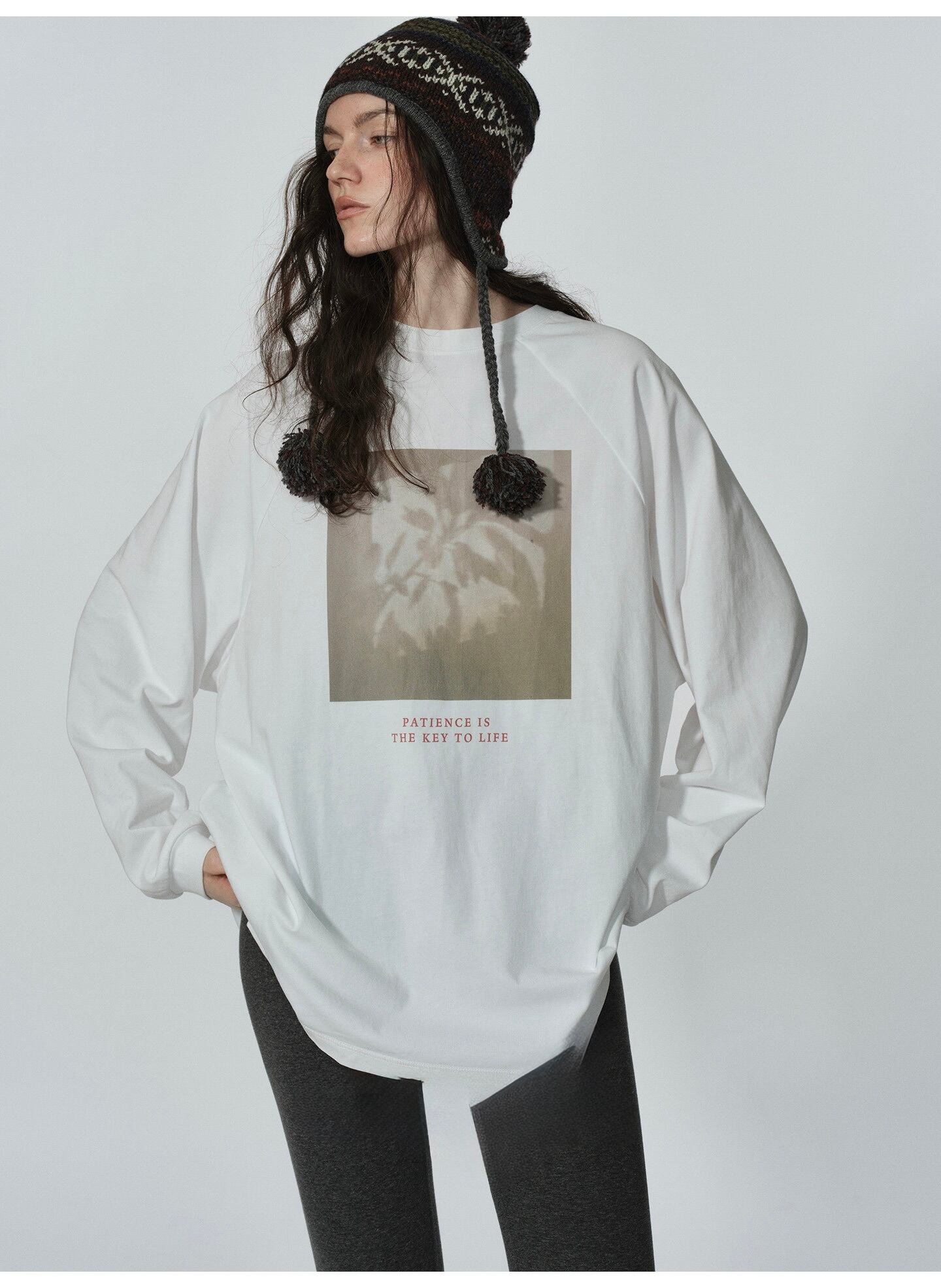 Printed Long Sleeve Tee