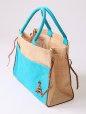 タワートート麻バック