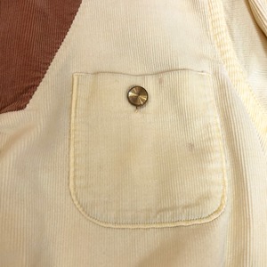 Vintage 50's two tone corduroy shirts