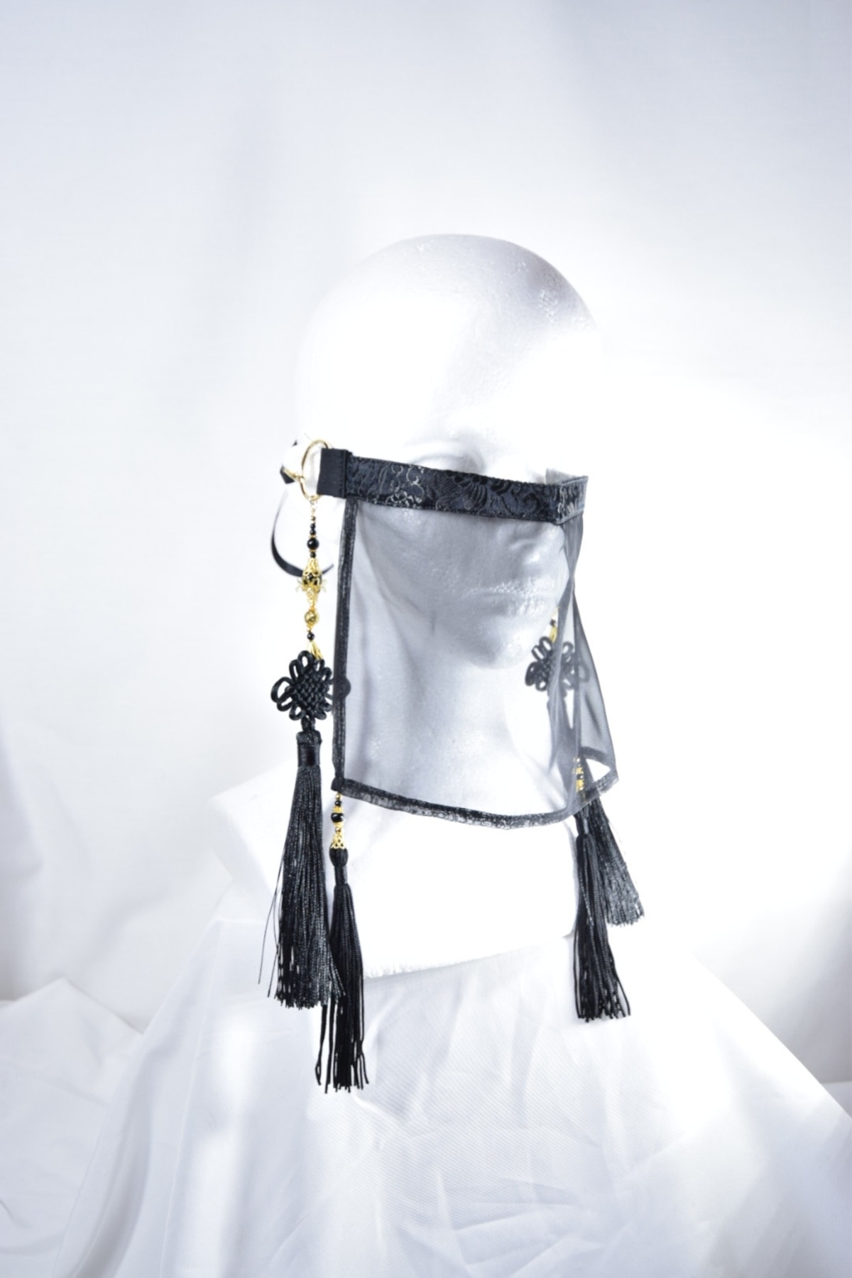 踊り子フェイスヴェール 黒 Ar Fv023 或 Arui 踊り子フェイスヴェール 黒 Ar Fv023 或 Arui