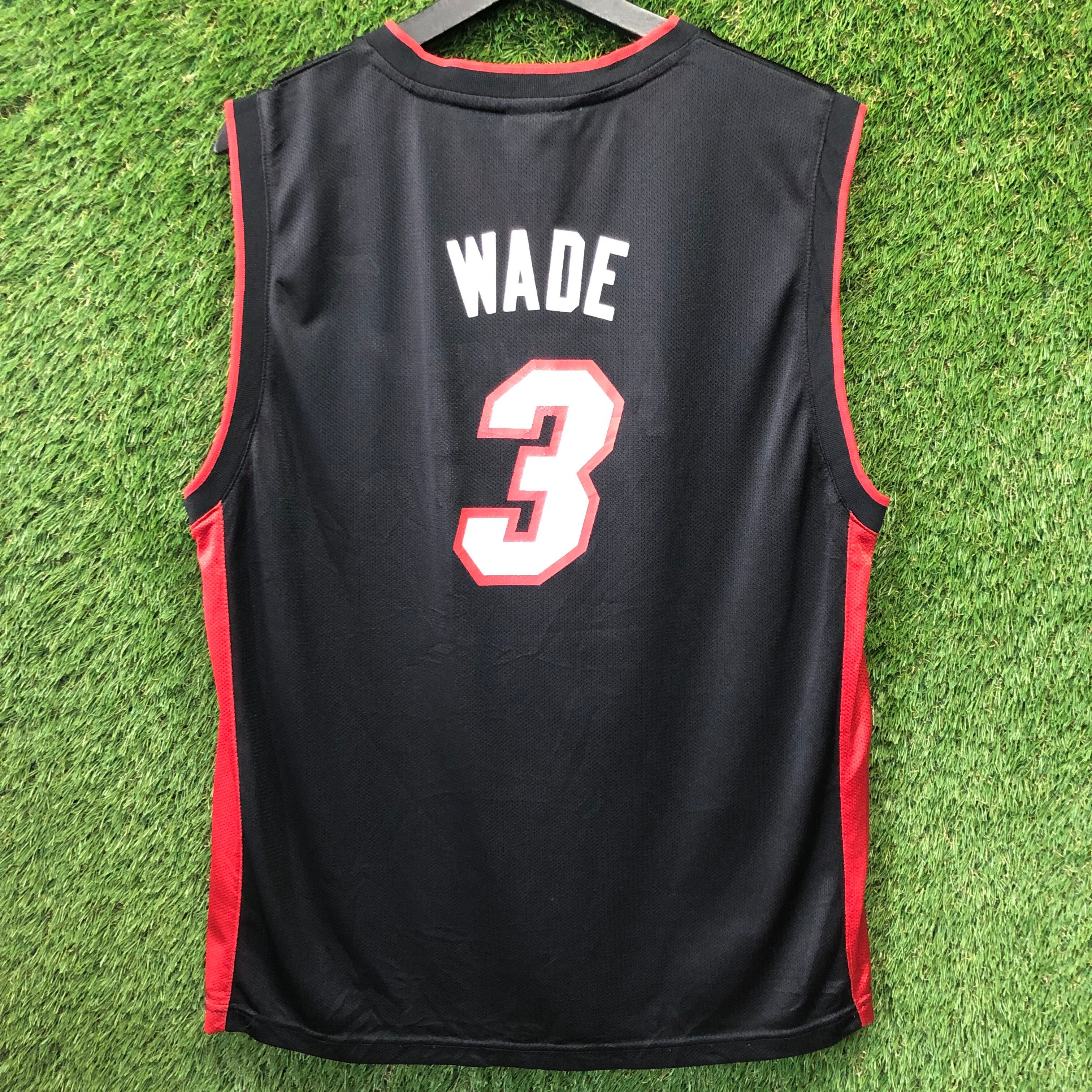 90s リーボック L Nba ゲームシャツ マイアミヒート 刺繍 古着 超人気新品 Nba
