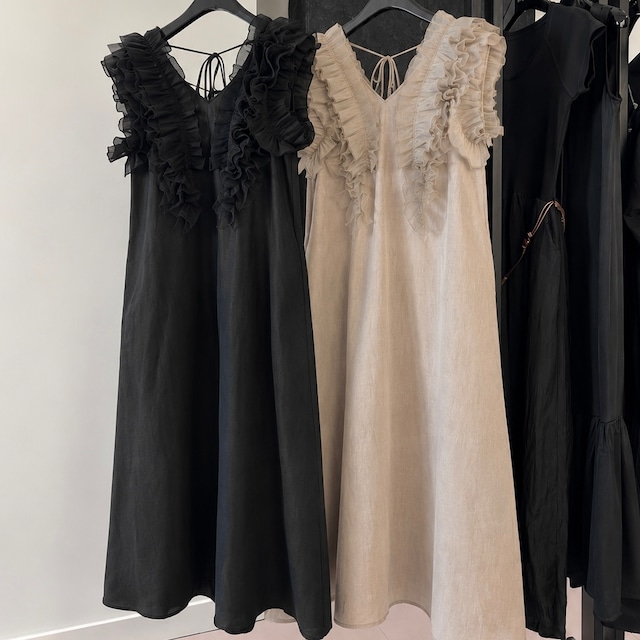 Various frill dress［2color］